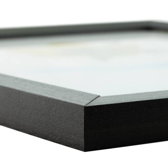 4 Pack: Craig Frames Economy Ebony Hardwood Picture Frame